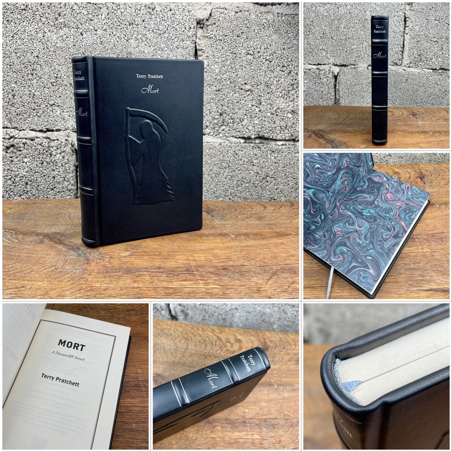 Mort – Terry Pratchett – Discworld Novel 4 – Handgebundenes Unikat