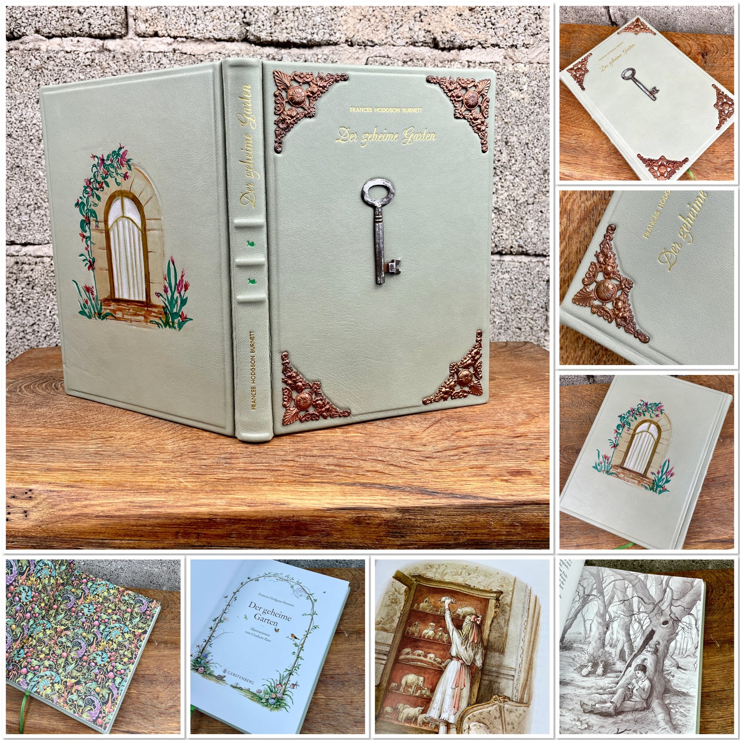 Der Geheime Garten – Kinderbuchklassiker von Frances Hodgson Burnett – Salbeigrün