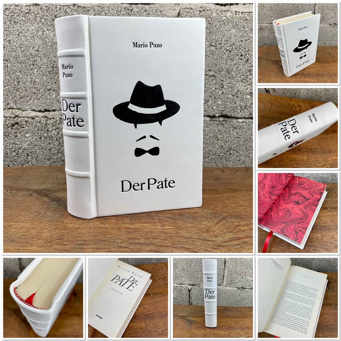 Der Pate – Luxusausgabe in weißem Leder