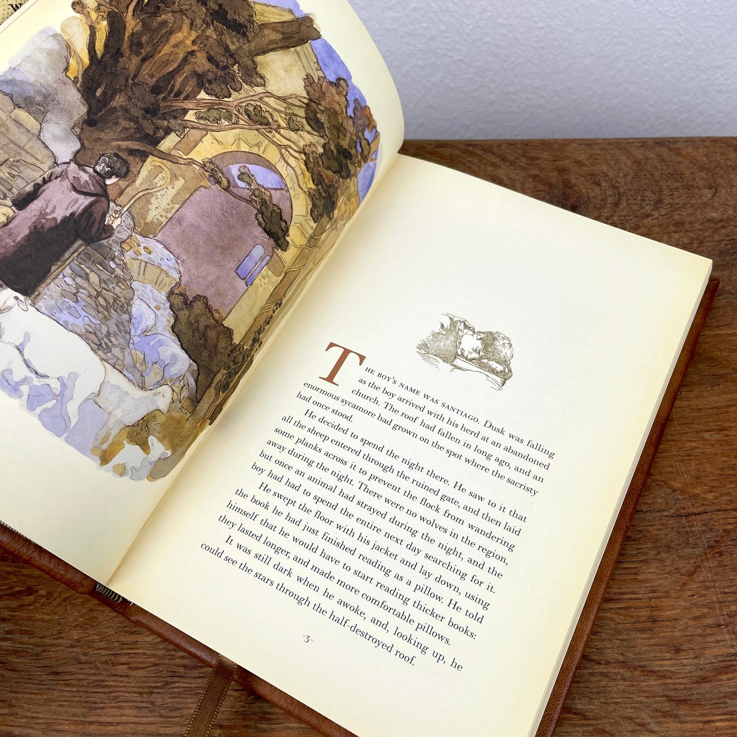 The Alchemist – Handgebundene Sammleredition in braunem Leder