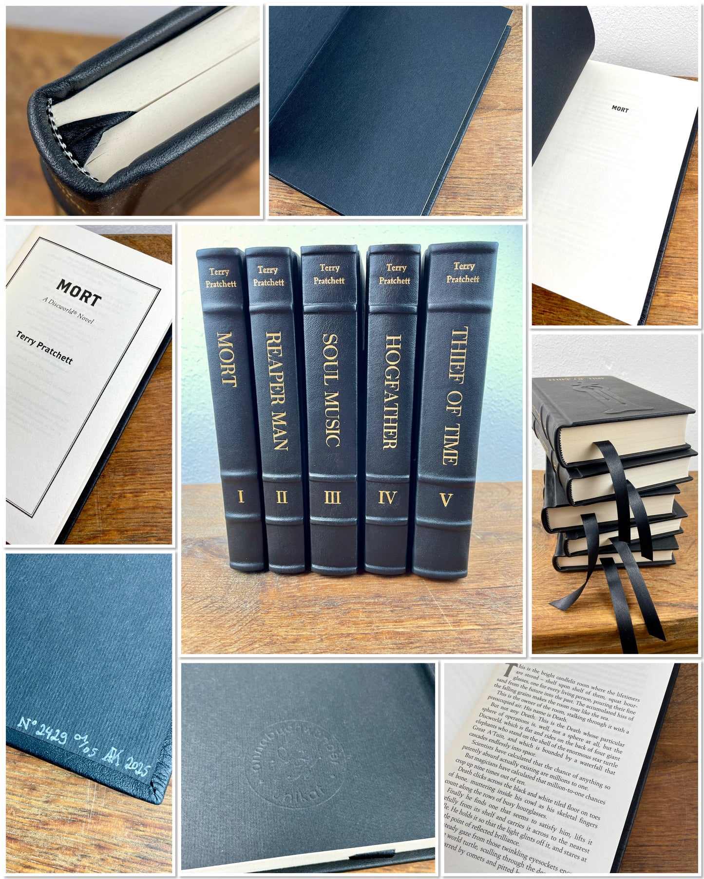 Terry Pratchett – Death Series (Rebound Edition, Einzelstück)