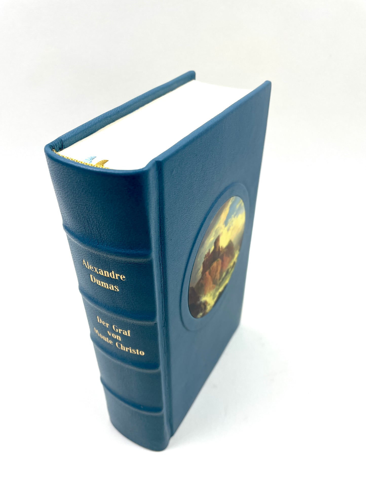 Der Graf von Monte Christo - Alexandre Dumas - ungekürzte Fassung - Ledereinband auf Bestellung