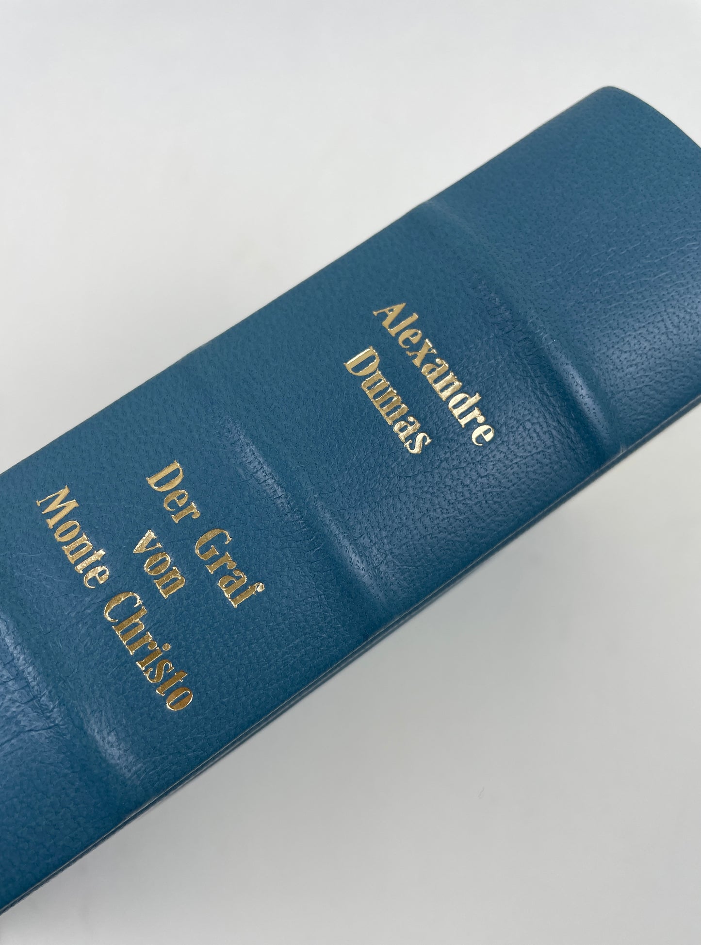 Der Graf von Monte Christo - Alexandre Dumas - ungekürzte Fassung - Ledereinband auf Bestellung