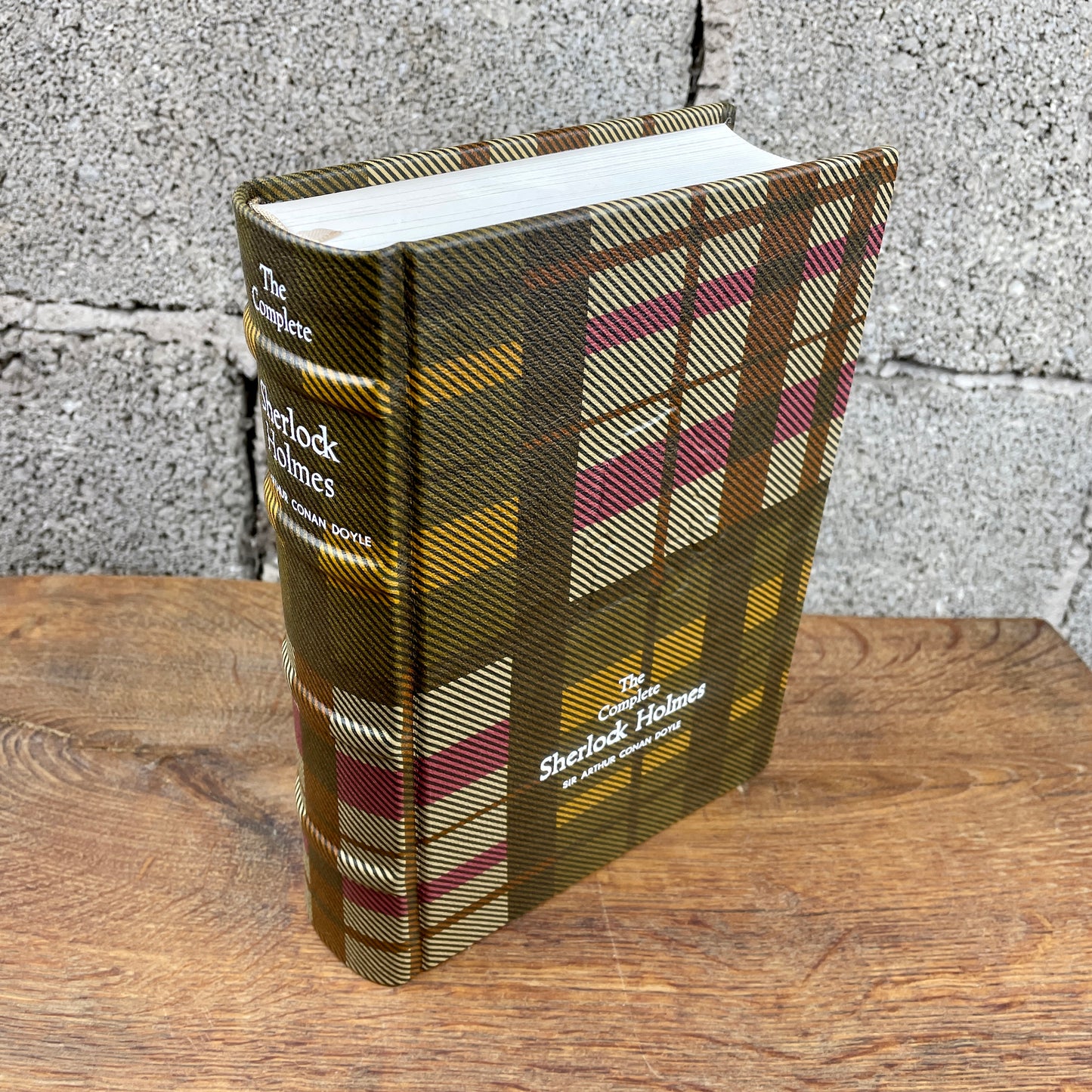 The Complete Sherlock Holmes - Handgefertigter Luxus-Ledereinband