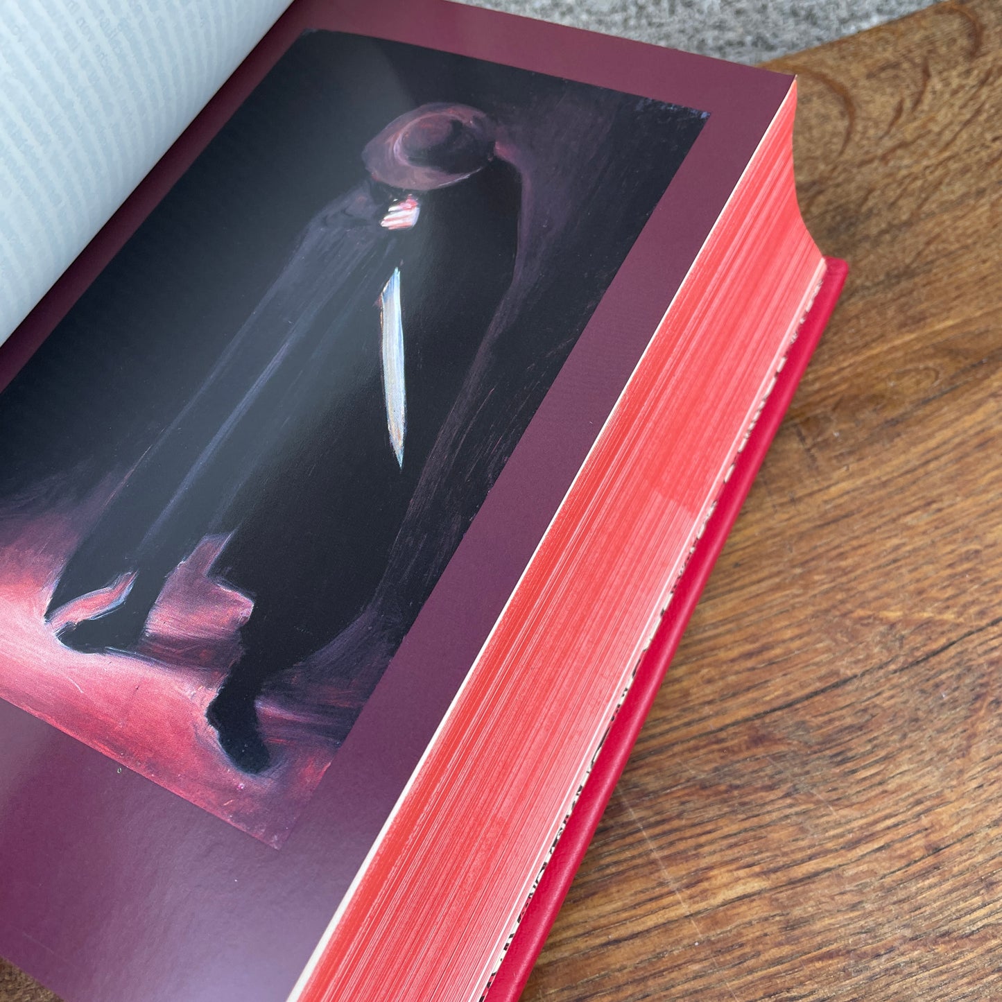 Der Herr der Ringe – Kunstbuchbindung in rotem Leder