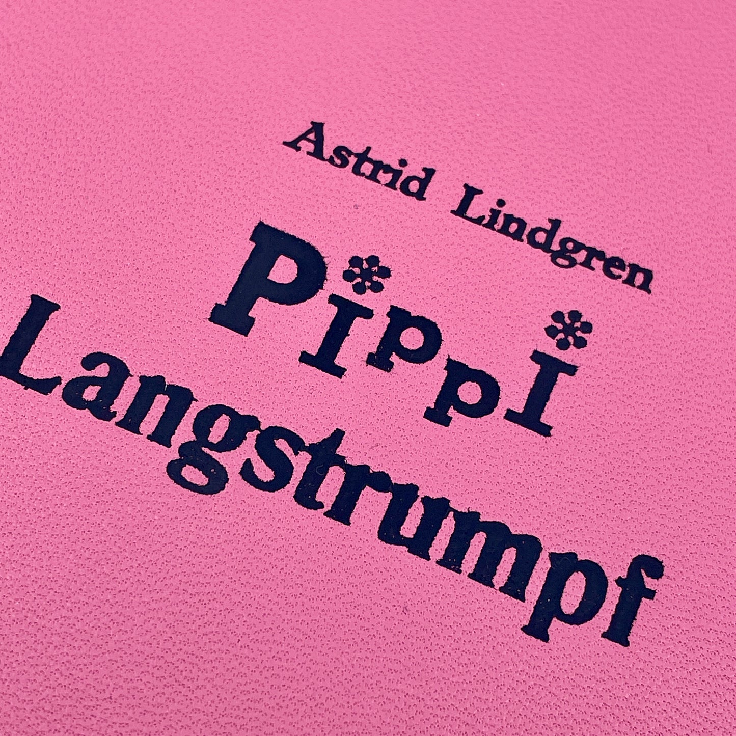Pippi Langstrumpf Gesamtausgabe – Rosa Ledereinband