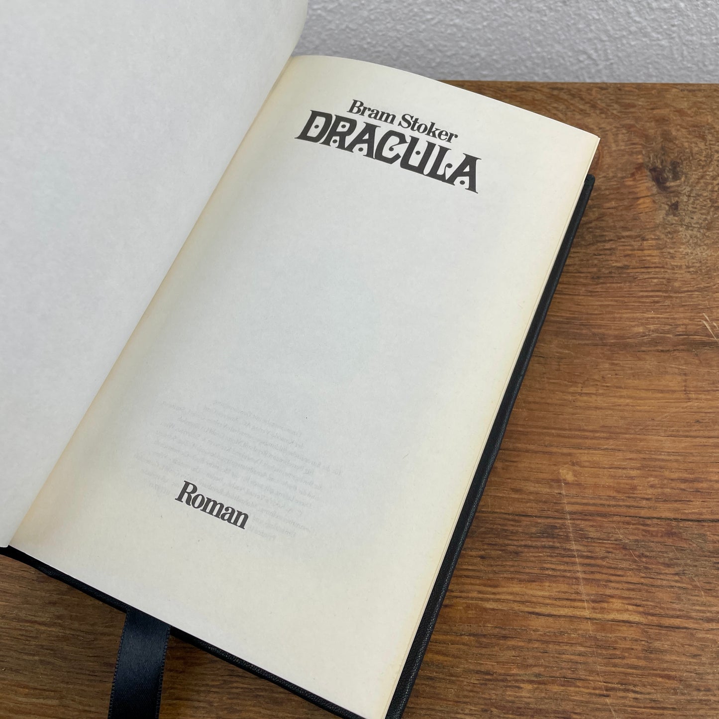 Dracula – Bram Stoker | Handgefertigte Kunstbuchbindung – Ledereinband Unikat N°2315