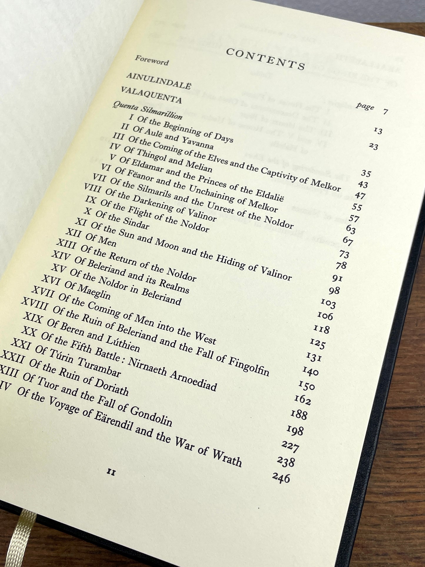 J.R.R. Tolkien – The Silmarillion (1977 Edition) – Handgebundene Unikat-Neubindung