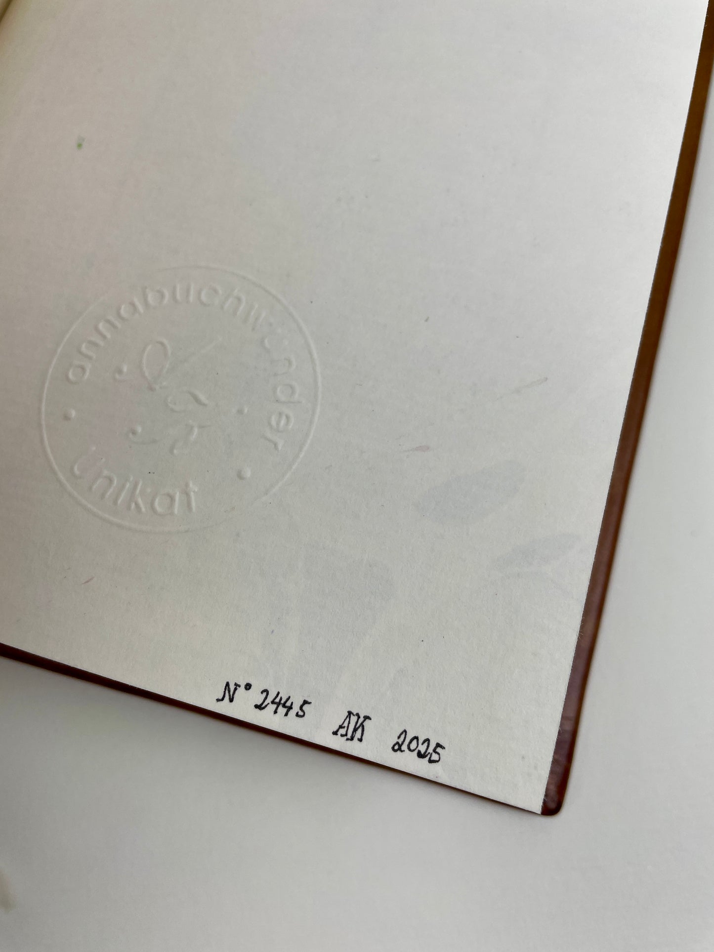 Michael Ende „Die Unendliche Geschichte“ – Handgefertigter Ledereinband / Buchunikat #2445