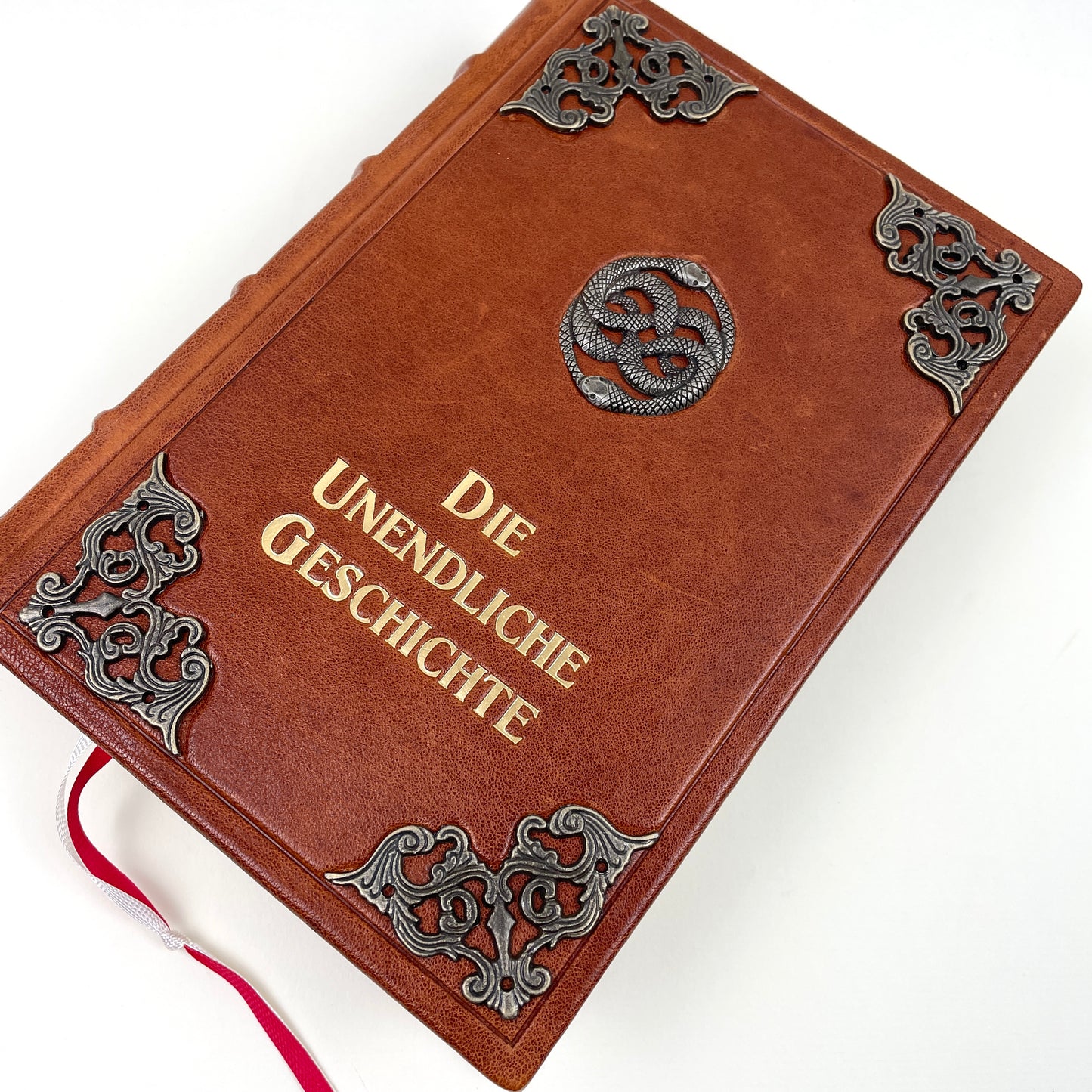 Michael Ende „Die Unendliche Geschichte“ – Handgefertigter Ledereinband / Replikat aus 79er Erstaugabe