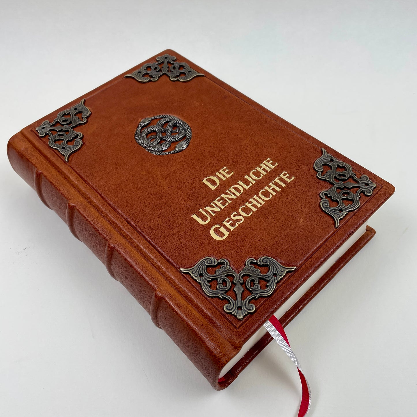 Michael Ende „Die Unendliche Geschichte“ – Handgefertigter Ledereinband / Replikat aus 79er Erstaugabe