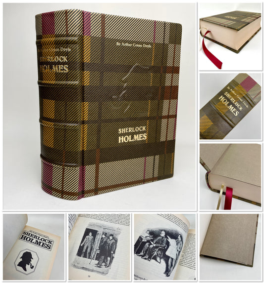 Sherlock Holmes Gesamtausgabe der Kurzgeschichten in Leder gebunden
